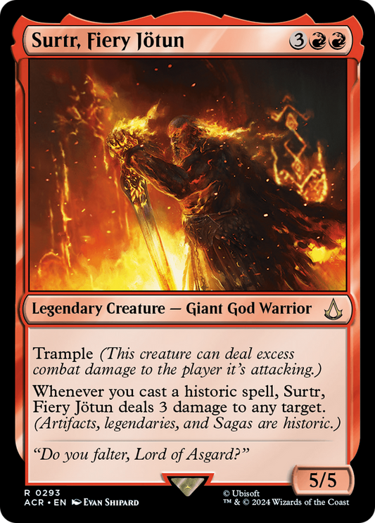 Surtr, Fiery Jötun (ACR) #293 [EN/N]
