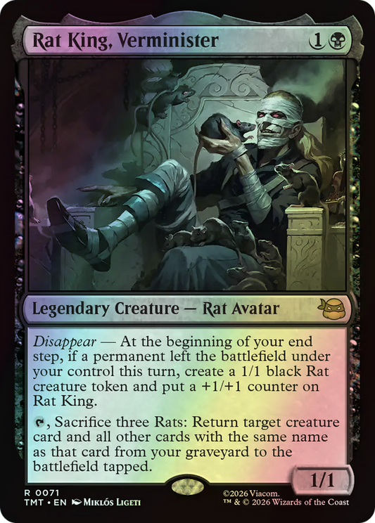 Rat King, Verminister (TMT) #71 [EN/F] s/o