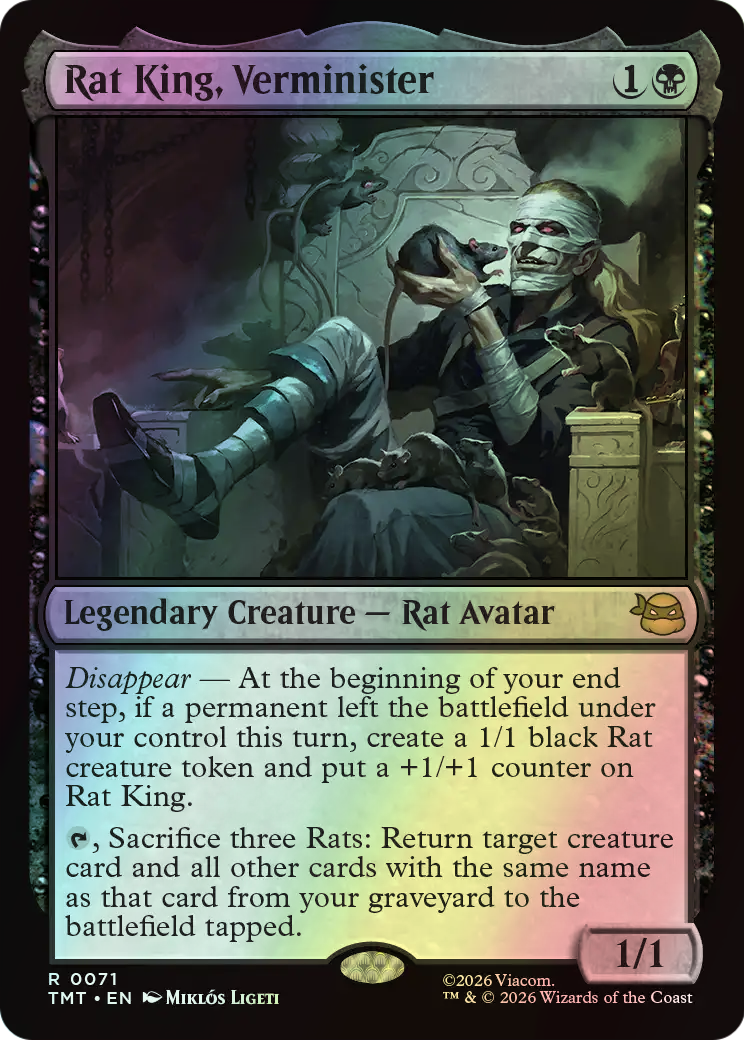 Rat King, Verminister (TMT) #71 [EN/F] s/o