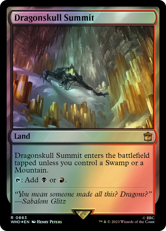 Dragonskull Summit - Surge Foil (WHO) #863 [EN/F]