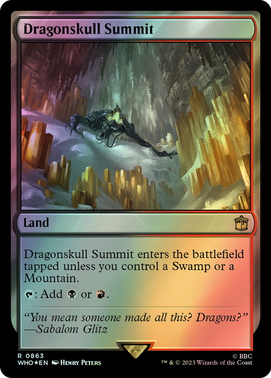 Dragonskull Summit - Surge Foil (WHO) #863 [EN/F]