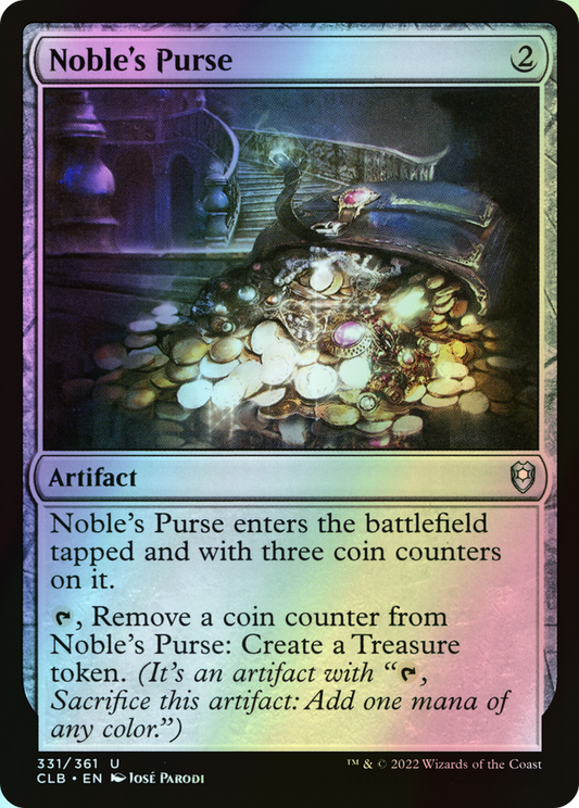 Noble's Purse (CLB) #331 [EN/F] s/o