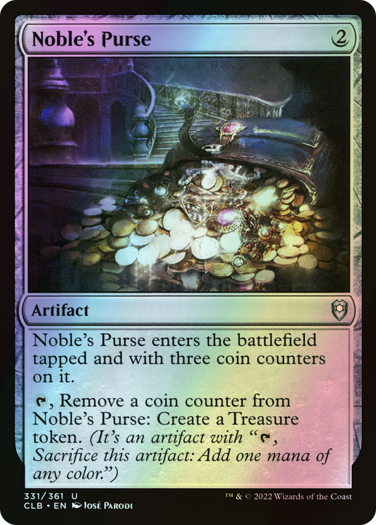 Noble's Purse (CLB) #331 [EN/F] s/o