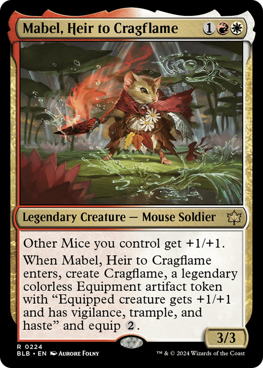 Mabel, Heir to Cragflame (BLB) #224 [EN/N] s/o
