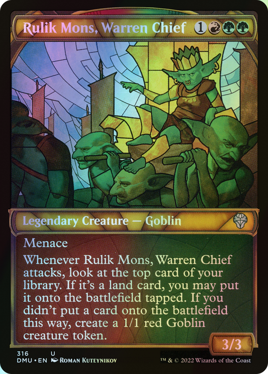Rulik Mons, Warren Chief (DMU) #316 [EN/F]