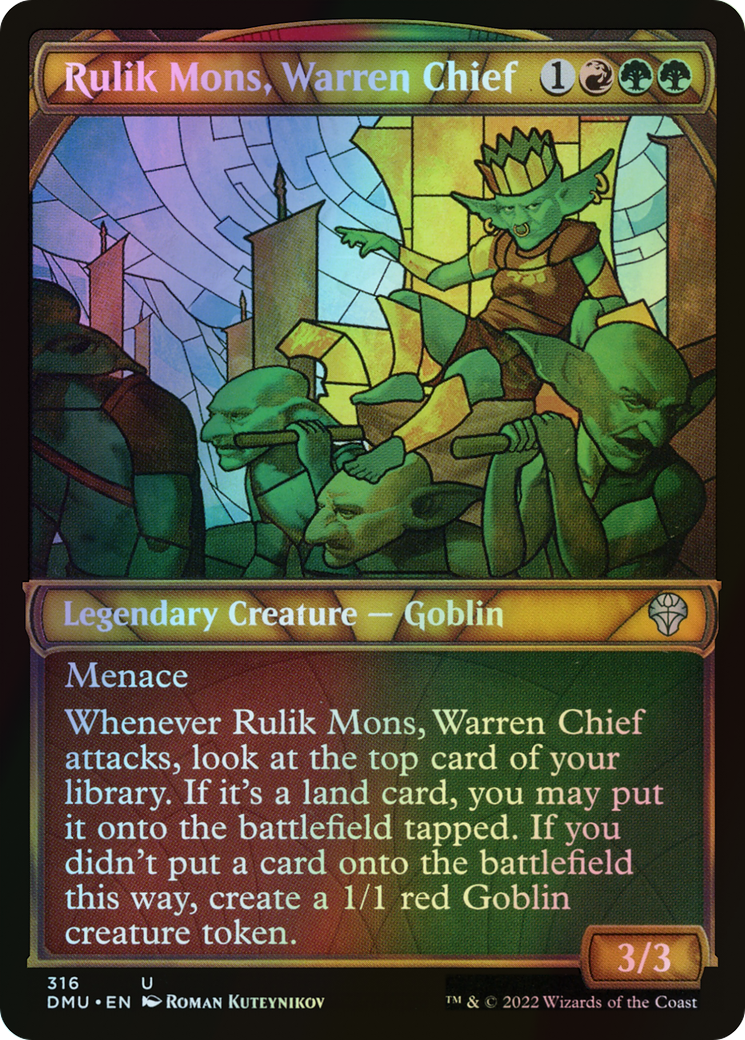 Rulik Mons, Warren Chief (DMU) #316 [EN/F]