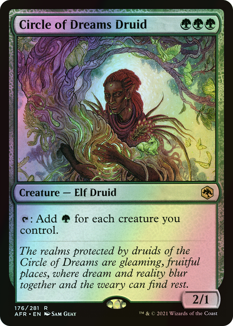Circle of Dreams Druid (AFR) #176 [EN/F] s/o