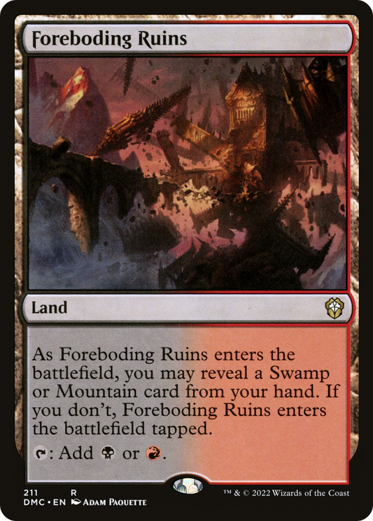 Foreboding Ruins (DMC) #211 [EN/N] s/o