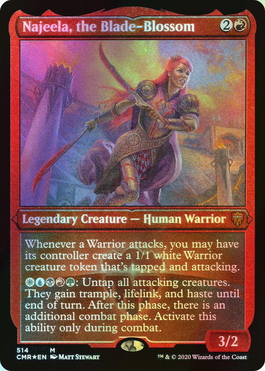 Najeela, the Blade-Blossom (CMR) #514 [EN/E] s/o