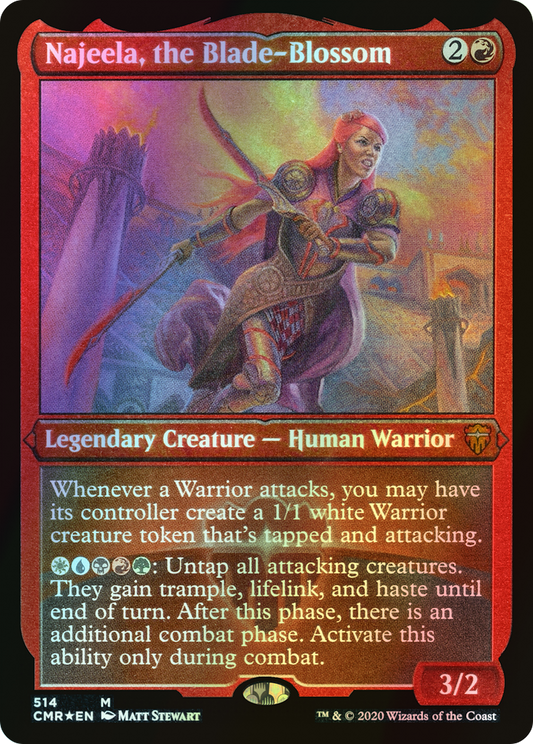 Najeela, the Blade-Blossom (CMR) #514 [EN/E] s/o