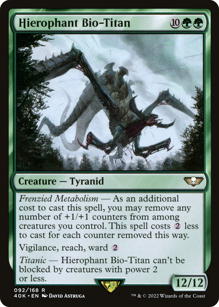 Hierophant Bio-Titan (40K) #92 [EN/N] s/o