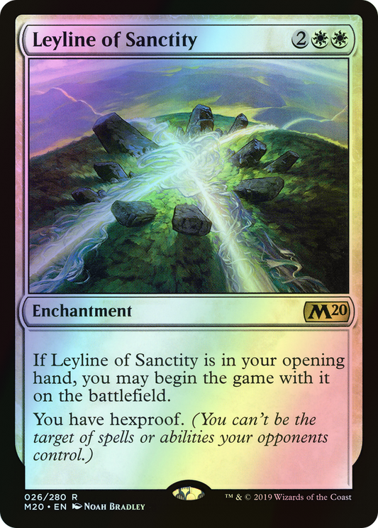 Leyline of Sanctity (M20) #26 [EN/F]