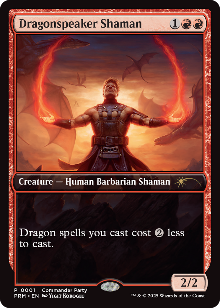 Dragonspeaker Shaman (PW25) #3 [EN/N]