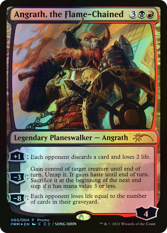 Angrath, the Flame-Chained (PL21) #3 [EN/F]