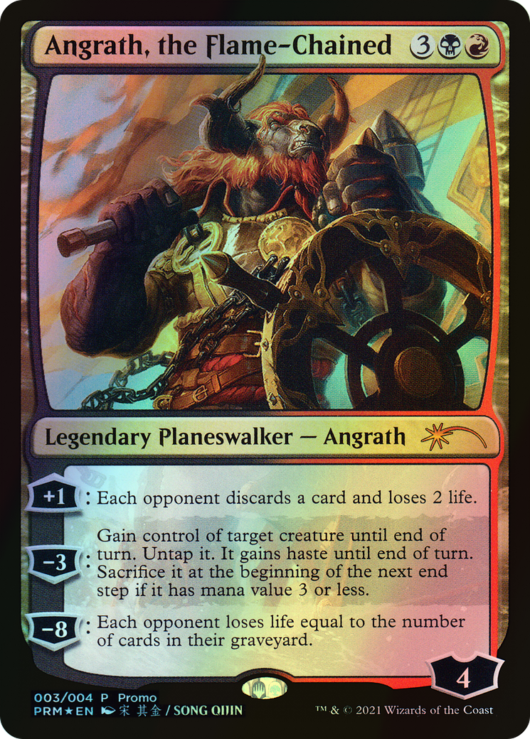 Angrath, the Flame-Chained (PL21) #3 [EN/F]