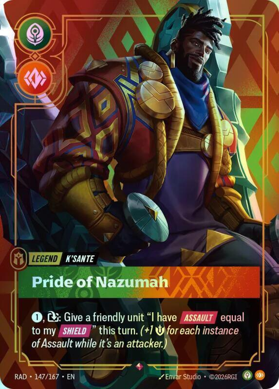 K'Sante, Pride of Nazumah (RAD) #147 [EN/F]