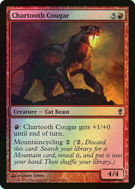 Chartooth Cougar (CNS) #139 [EN/F]