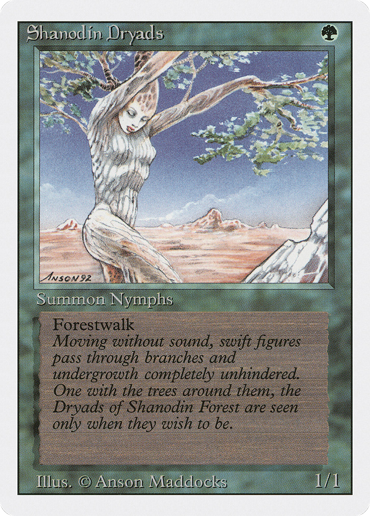 Shanodin Dryads (3ED) #216 [EN/N]