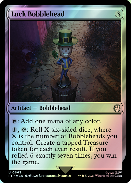 Luck Bobblehead - Surge Foil (PIP) #663 [EN/F] s/o