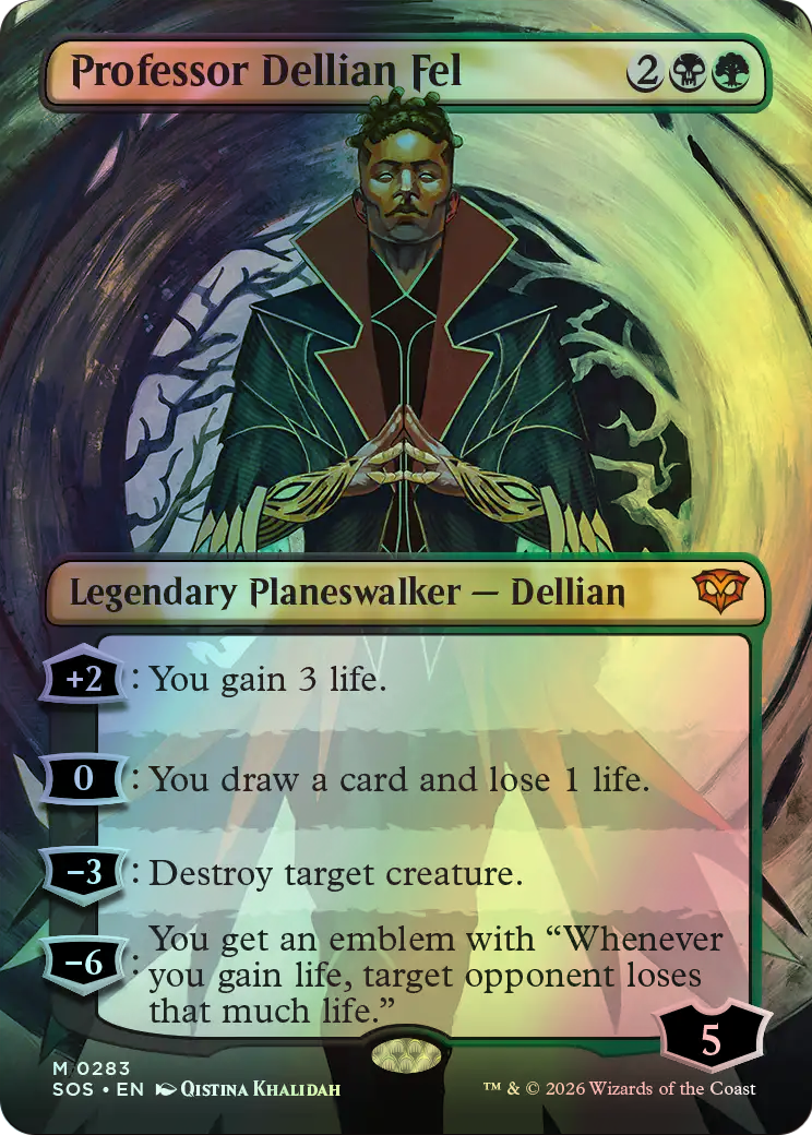 Professor Dellian Fel (SOS) #283 [EN/F] s/o