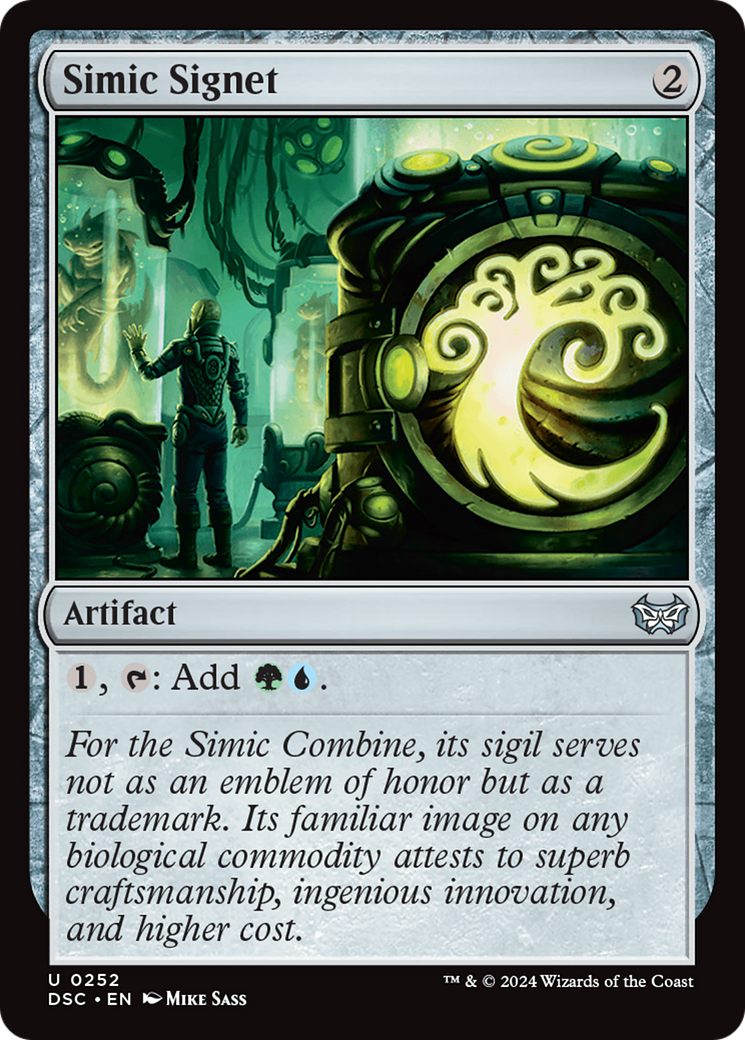 Simic Signet (DSC) #252 [EN/N] s/o