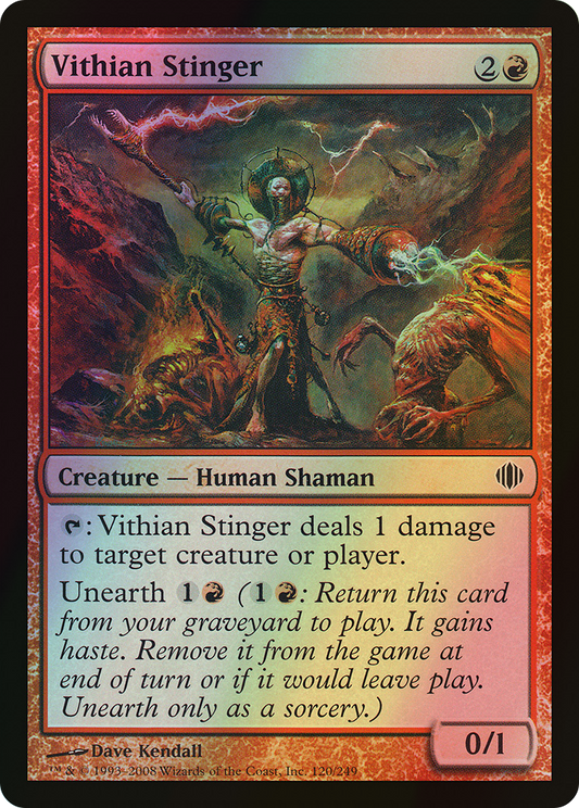 Vithian Stinger (ALA) #120 [EN/F] s/o