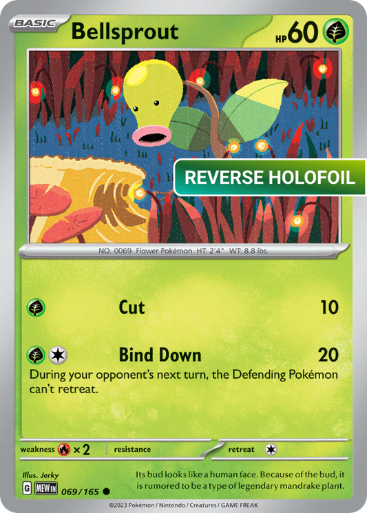 Bellsprout (MEW) #069 [EN/R] s/o