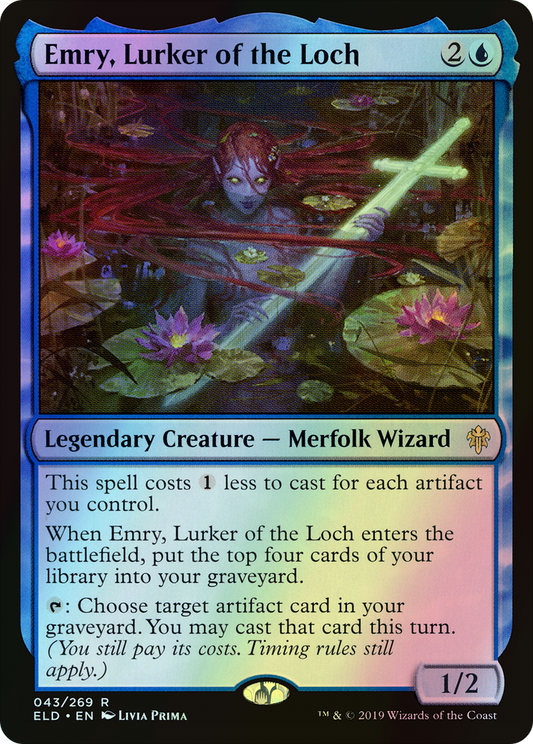 Emry, Lurker of the Loch (ELD) #43 [EN/F]