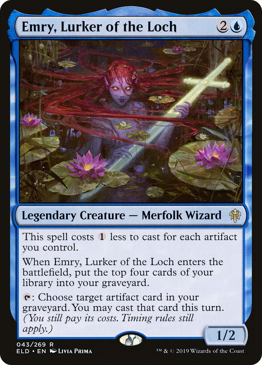 Emry, Lurker of the Loch (ELD) #43 [EN/N] s/o