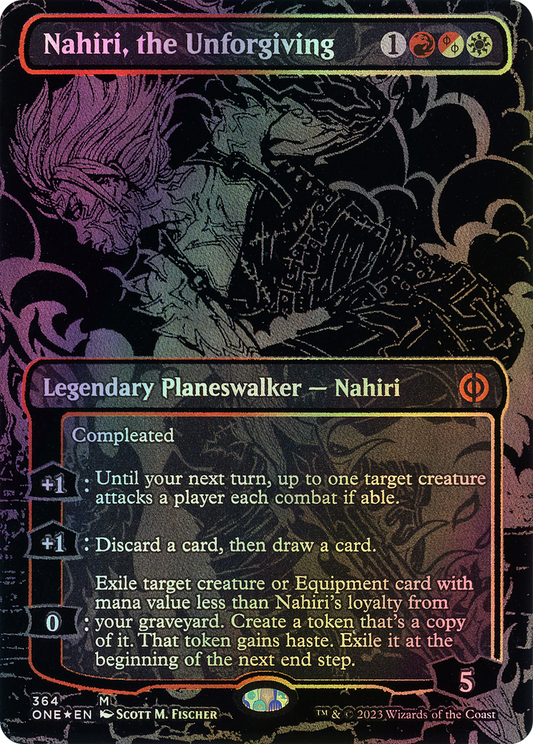 Nahiri, the Unforgiving - Raised Foil (ONE) #364 [EN/F]