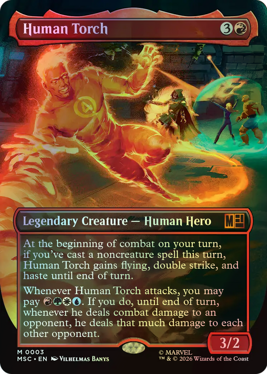 Human Torch (MSC) #3 [EN/F] s/o