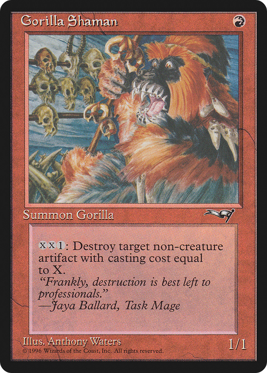 Gorilla Shaman (ALL) #72a [EN/N]