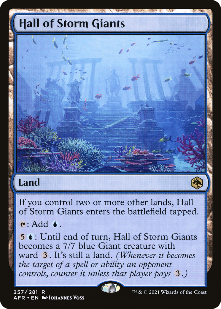 Hall of Storm Giants (AFR) #257 [EN/N]