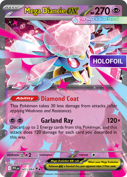 Mega Diancie ex (PFL) #041 [EN/H]
