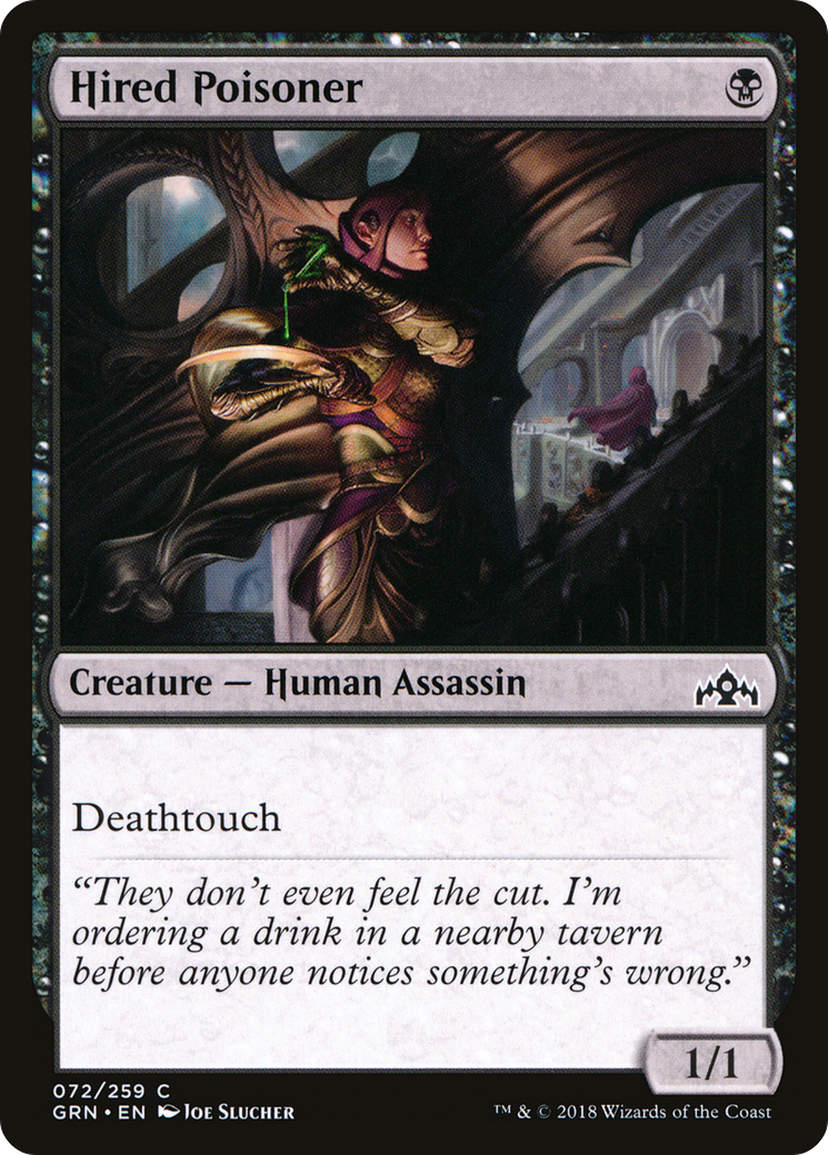 Hired Poisoner (GRN) #72 [EN/N] s/o