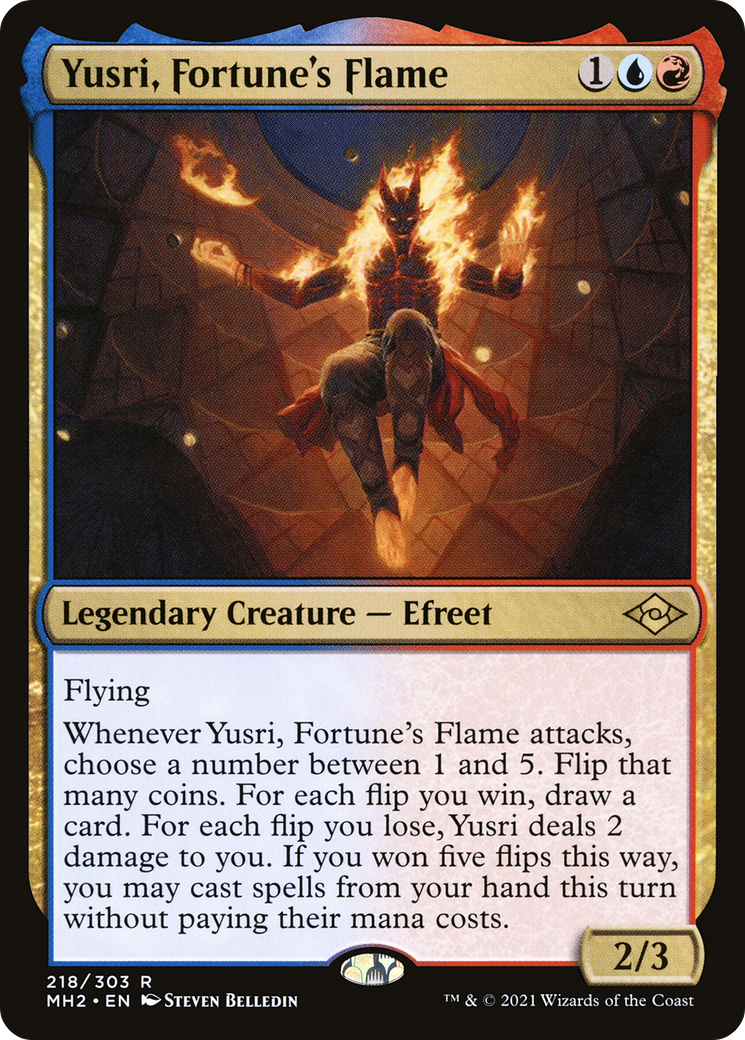 Yusri, Fortune's Flame (MH2) #218 [EN/N]