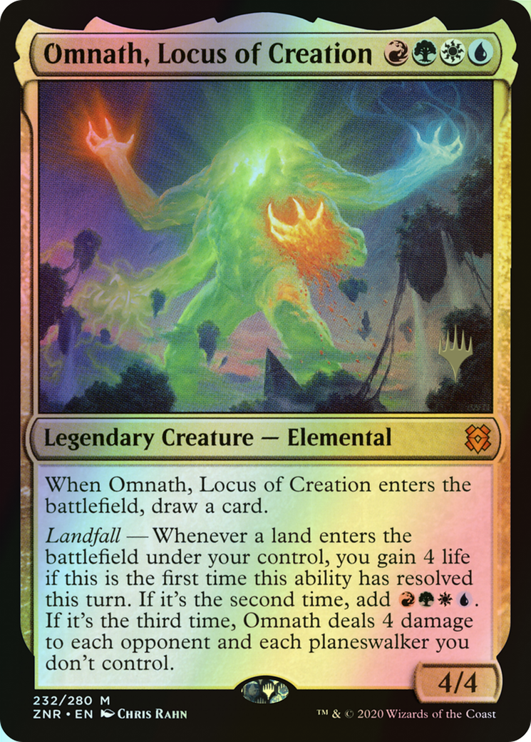 Omnath, Locus of Creation (PZNR) #232p [EN/F] s/o