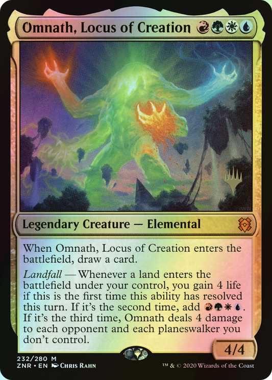 Omnath, Locus of Creation (PZNR) #232p [EN/F] s/o