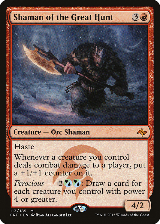 Shaman of the Great Hunt (FRF) #113 [EN/N] s/o