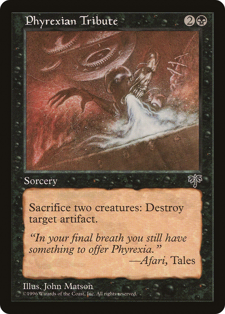 Phyrexian Tribute (MIR) #134 [EN/N] s/o