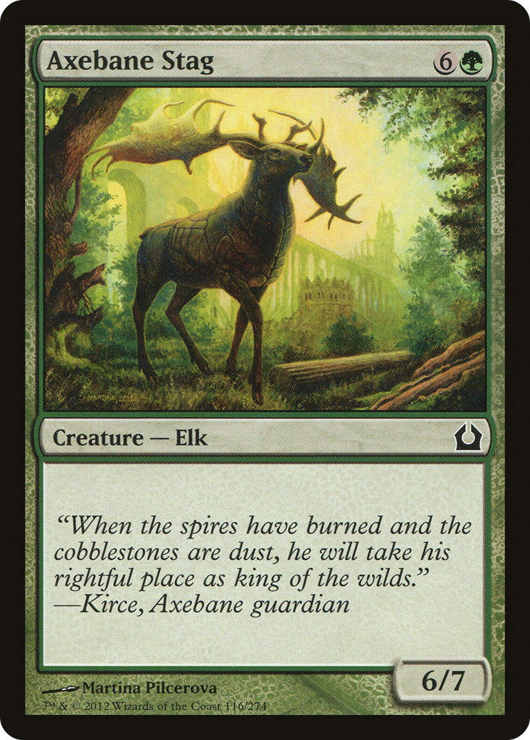 Axebane Stag (RTR) #116 [EN/N]