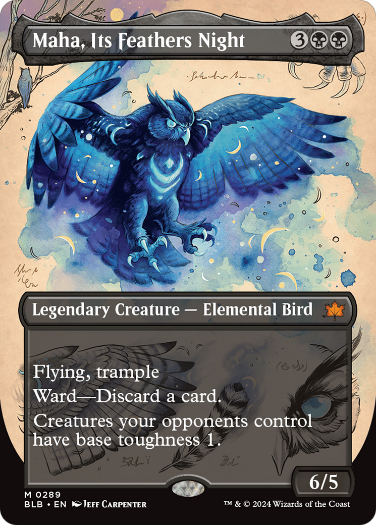 Maha, Its Feathers Night (BLB) #289 [EN/N]