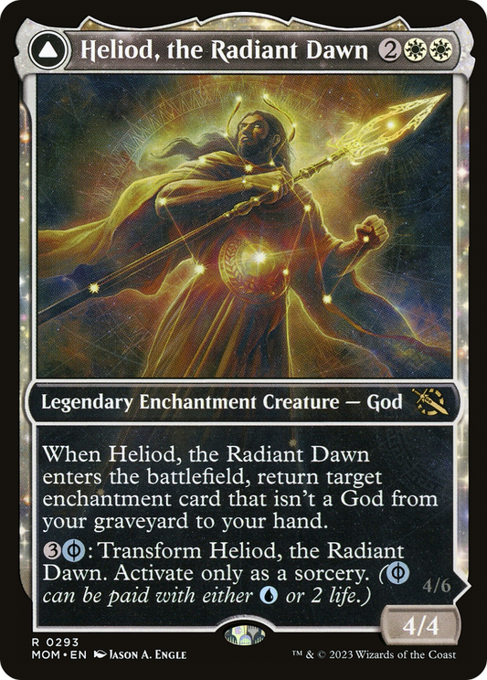 Heliod, the Radiant Dawn // Heliod, the Warped Eclipse (MOM) #293 [EN/N] s/o
