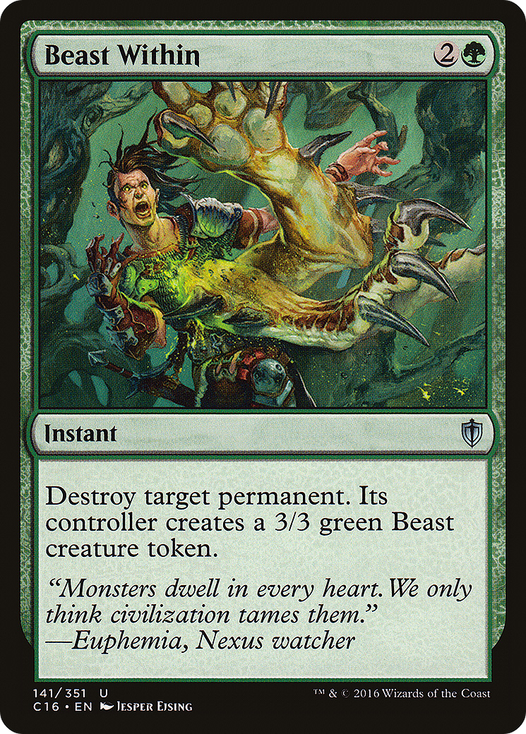 Beast Within (C16) #141 [EN/N] s/o