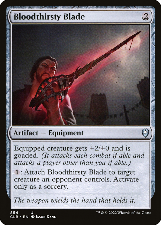 Bloodthirsty Blade (CLB) #854 [EN/N] s/o