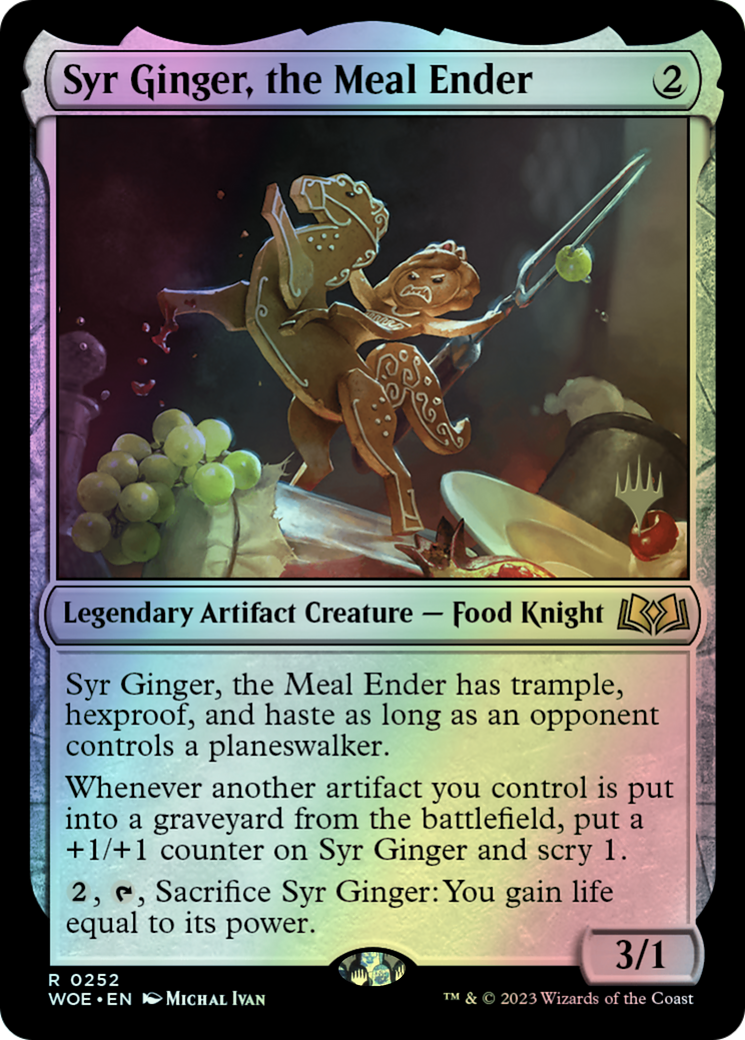 Syr Ginger, the Meal Ender (PWOE) #252p [EN/F] s/o