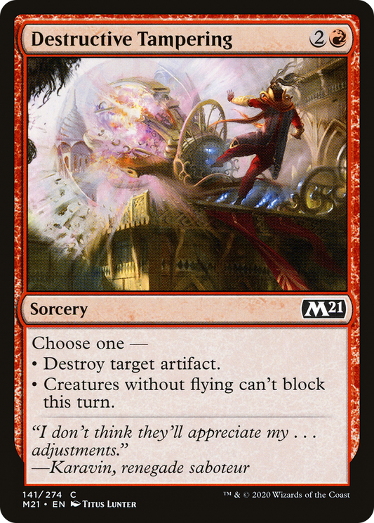 Destructive Tampering (M21) #141 [EN/N]