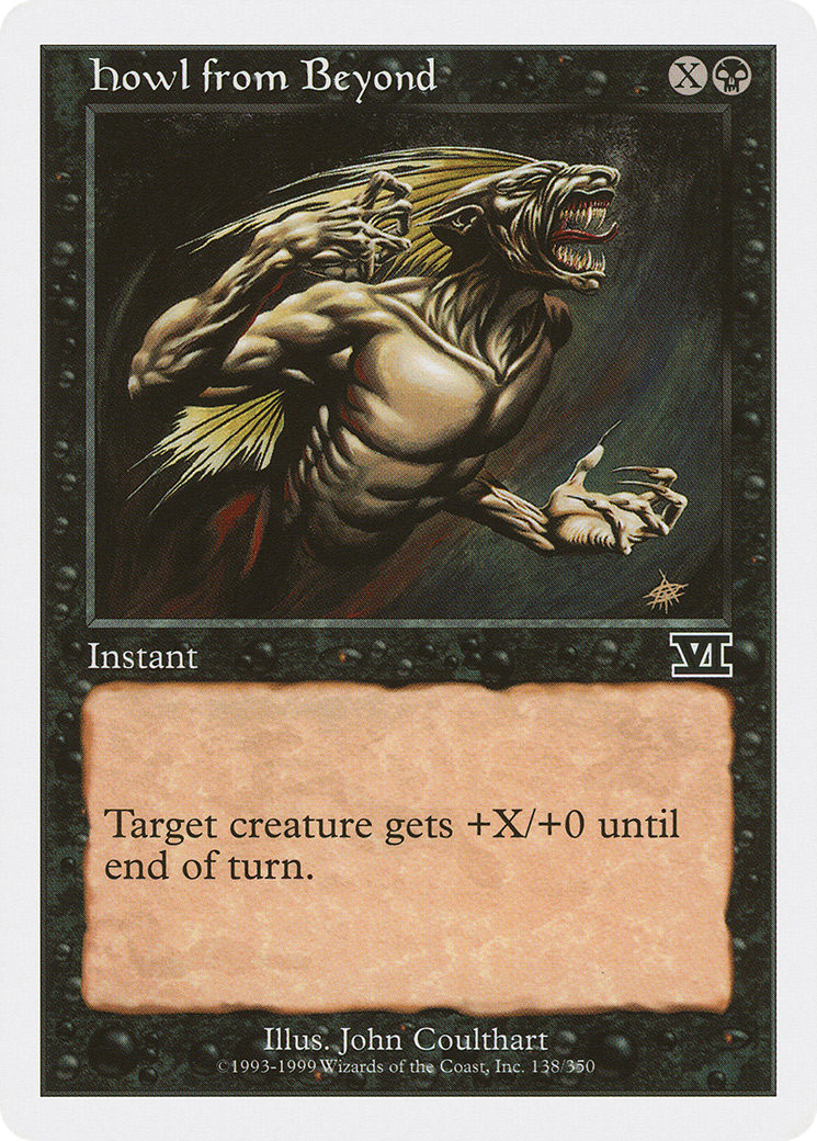 Howl from Beyond (6ED) #138 [EN/N]