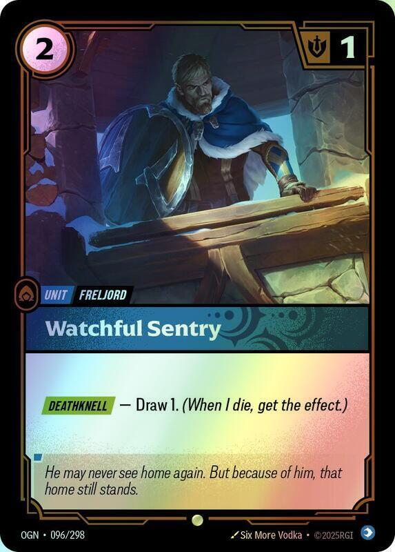 Watchful Sentry (OGN) #096 [EN/F] s/o