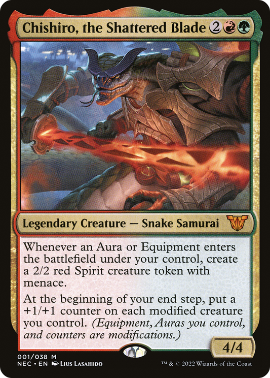 Chishiro, the Shattered Blade (NEC) #1 [EN/N] s/o